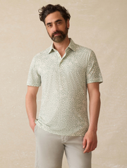 Short-Sleeve Movement™ Pique Polo - Dusty Sage Hilo