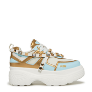 Oh My Ra Bejewelled Chunky Trainers - Multi
