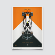 Lando Norris | 2023 The Triple Crown Livery 60th Anniversary | McLaren Formula 1 Team Poster