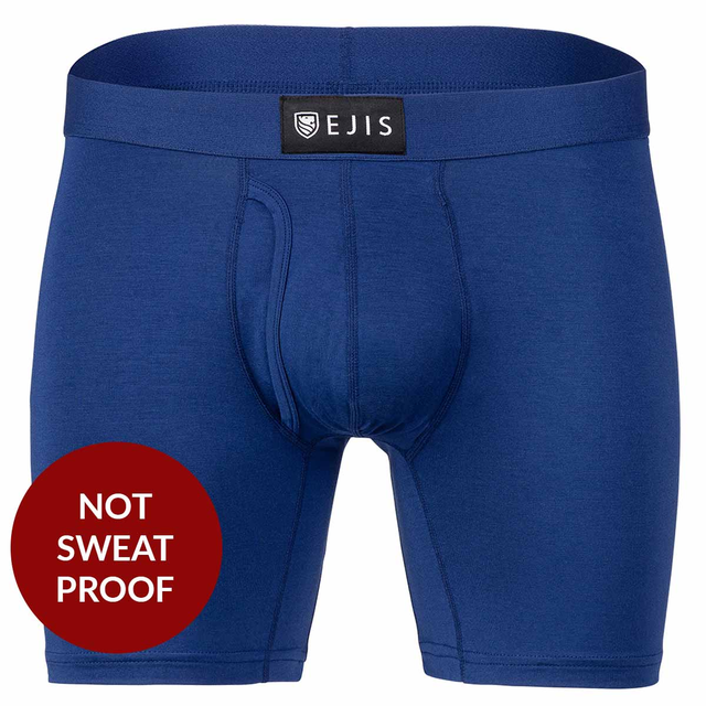 Essential Men's Boxer Briefs Underwear with Fly (1 Pack)