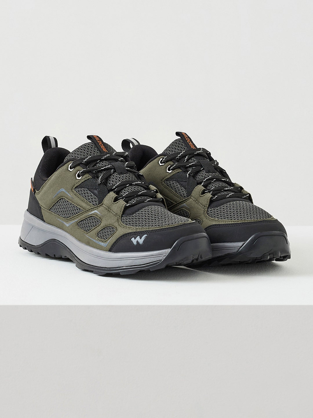 Men Terra Lite Low Ankle Trekking Shoes Olive