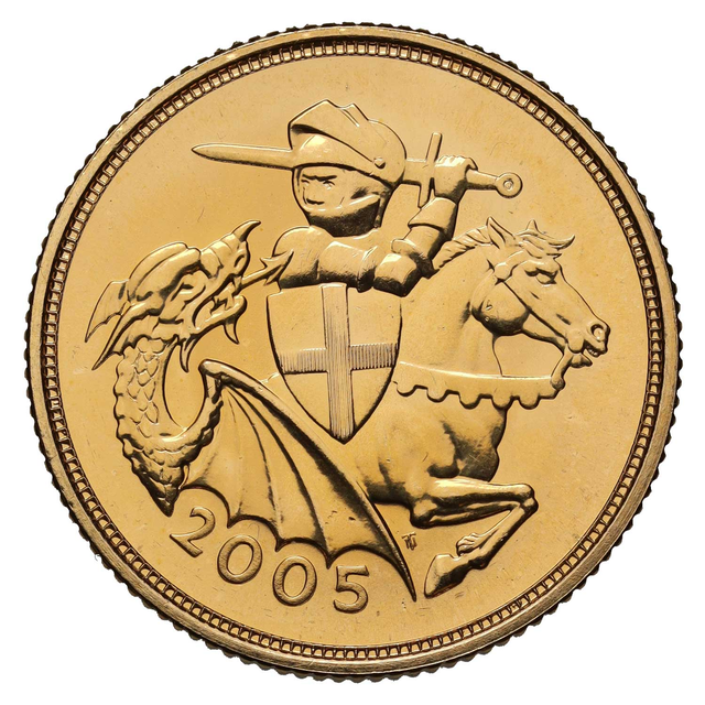 2005 Elizabeth II Gold Sovereign