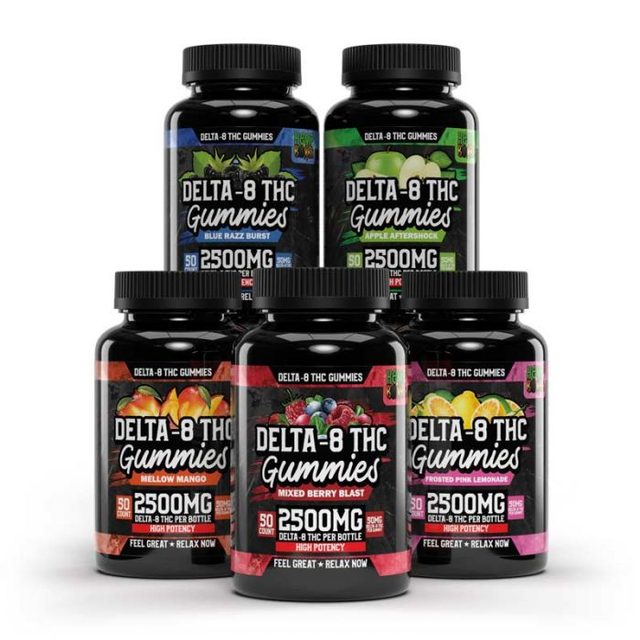 50ct High Potency Delta 8 Gummies