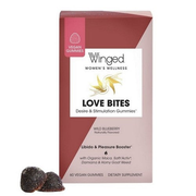 Winged Wellness, Love Bites Blueberry, 60 Count