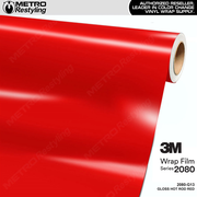 3M 2080 Gloss Hot Rod Red Vinyl Wrap | G13