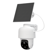 4K Pan & Tilt Security Camera with Solar Charging, 2-Way Talk, Heat + Motion Detection, Auto Tracking, & Heat & Motion Detection | SWIFI-4KPTBCSOL