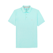 SWINGFLEX ELITE GOLF SHORT SLEEVE POLO - LIMPET SHELL