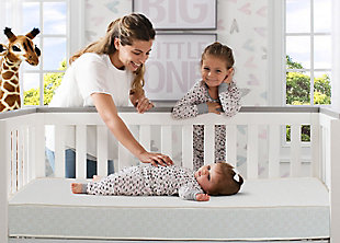 BeautySleep Spring Grove 2-Stage Crib or Toddler Mattress