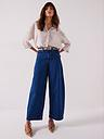 Oversized Balloon Jeans - Blue