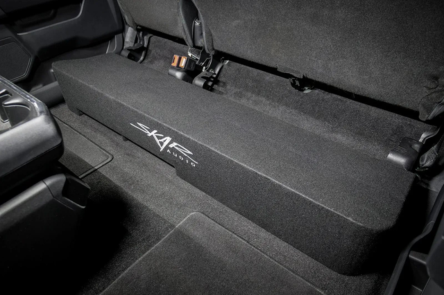 2015-2024 Ford F-150 Super Crew Cab Compatible Dual 10" Ported Sub Box