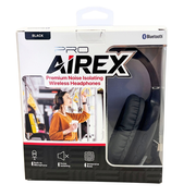 AIREX Pro  Black Noise Isolating Wireless Bluetooth Headphones