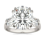 Oval Bold Isolde Exotic Engagement Ring