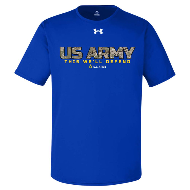 US Army Camo Under Armour Tech™ Shirt