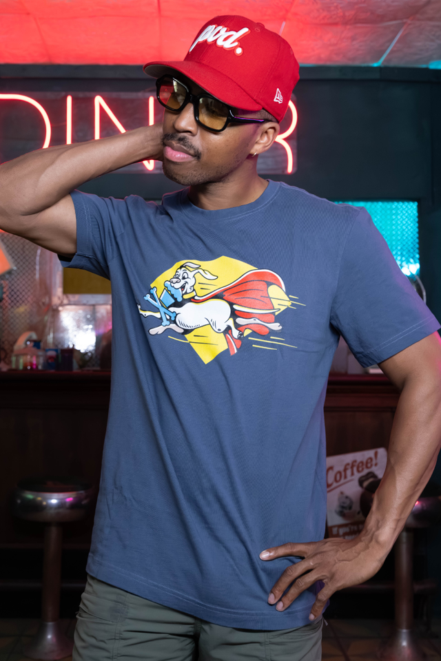 Mens Hero Pup Short Sleeve Premium Tee