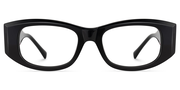 Banksy - Rectangle Black Eyeglasses