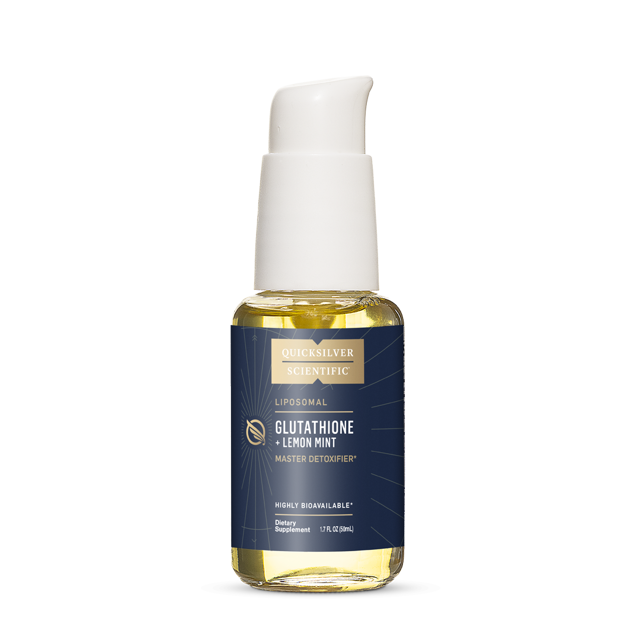 Liposomal Glutathione - Body's Master Detoxifier - Quicksilver Scientific