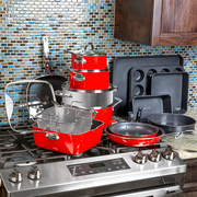 Granitestone 20pc Kitchen In A Box - Cook, Bake, Steam, Fry - Complete Set