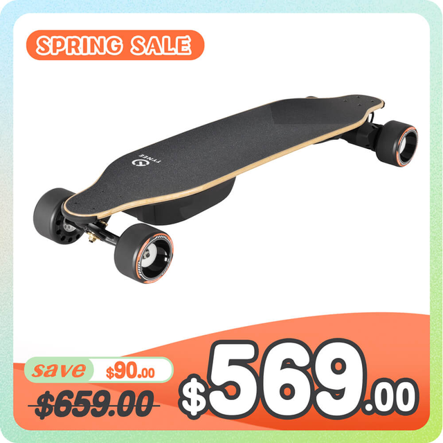 Tynee® Ultra Belt Motor Electric Skateboard & Longboard