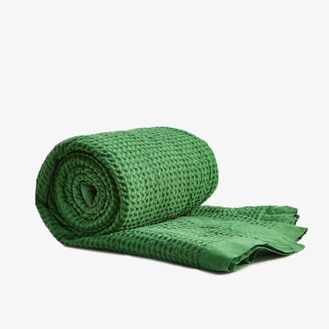 Egyptian Cotton Waffle Weave Blanket