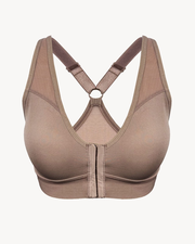 Bianca Pocketed Front Closure Sports Bra