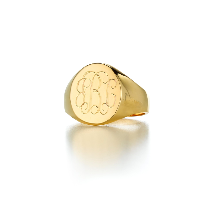 LANA OVAL SIGNET RING