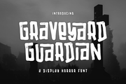 Graveyard Guardian - Display Font