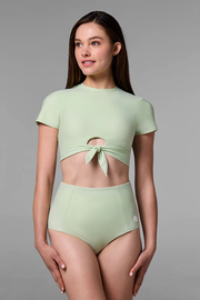 Women's Swim Crop Top | Seedling