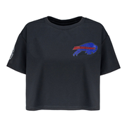 Women's Pro Standard Bills Jewels Boxy Cropped T-Shirt