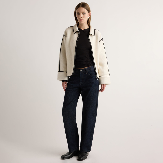 Madison Contrast Trim Coat