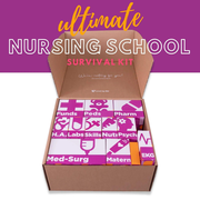 The Ultimate Nursing School Survival Kit - Flashcards