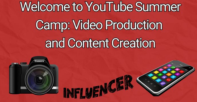 YouTube Summer Camp: Video Production and Content Creation (5 Day Camp)