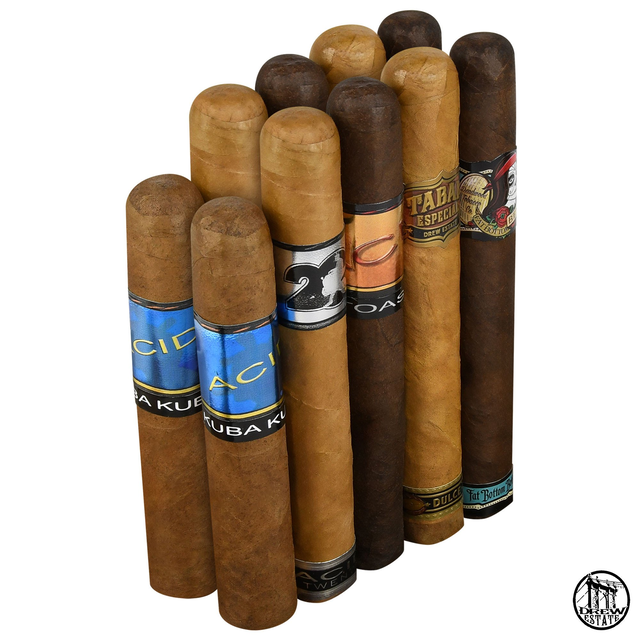 Drew Estate Prime Infused 10-Cigar Sampler [2/5's]