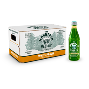 The Mountain Valley Spring Water White Peach Sparkling Water