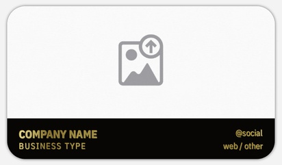 Raised Foil Business Cards