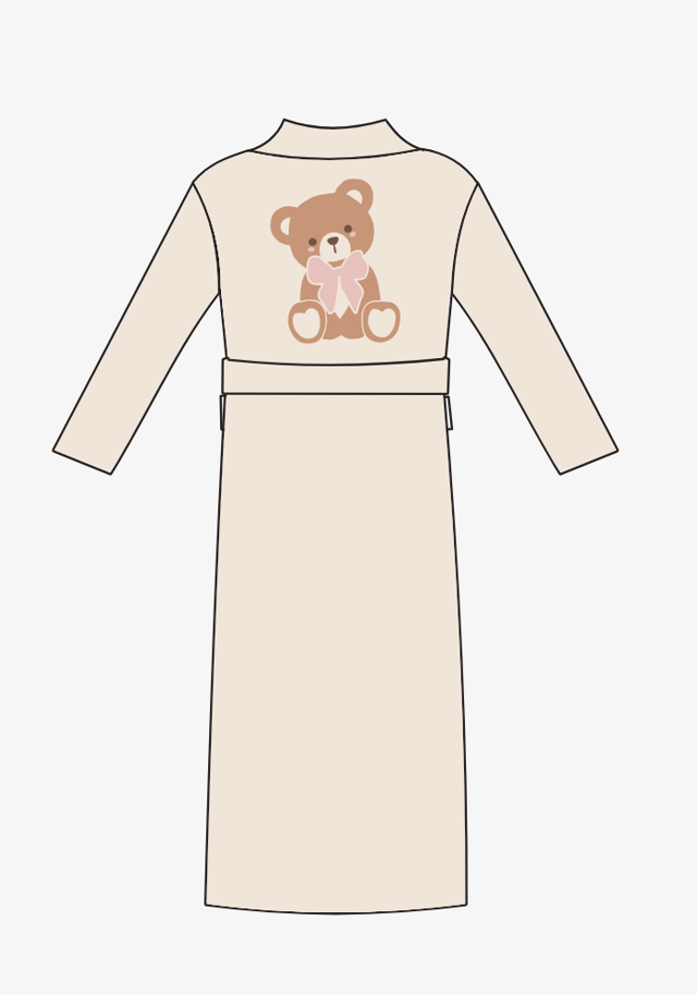 Teddy Bear Buttery Robe- Women's