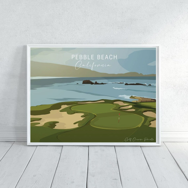 17th hole at Pebble Beach, California - Signature Designs