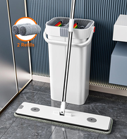 Joybos® Home Cleaning Flat Floor Mop and Bucket with Wringer Set