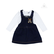 Moschino Kids T Shirt and Dress Set Cloud