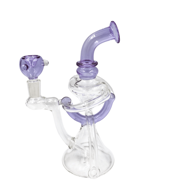 Rock Glass 8'' Recycler Spiral