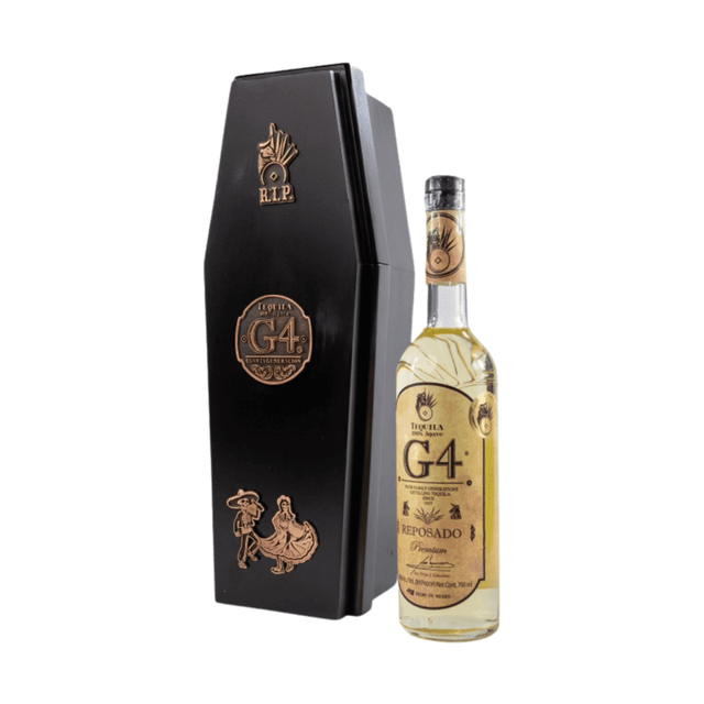 G4 Reposado 'Madera' Dia de Muertos Tequila - Free Shipping -
