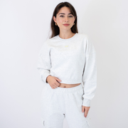 Serene Crop Crewneck Sweatshirt