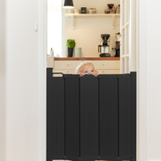 BabyDan ALMA Auto Foldable Baby Gate Black