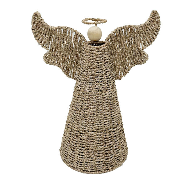 Brighten The Season 18in. Seagrass Christmas Angel Decor ||P000804339||