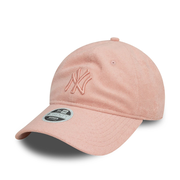 New York Yankees Womens Towelling Pink 9TWENTY Adjustable Cap