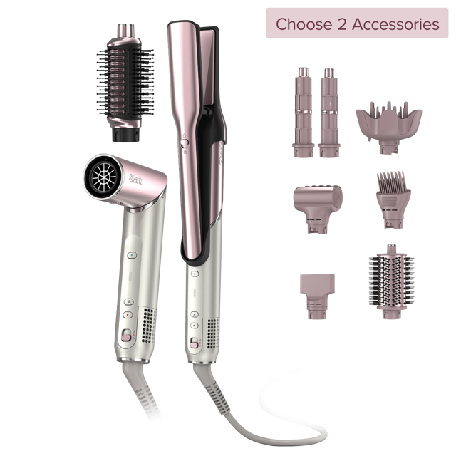 Build Your Own Shark Glam™ Ceramic & Powerful Air Styling & Drying System (Pink)