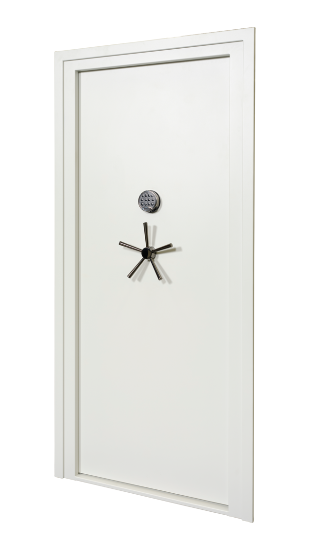 SnapSafe 75420 Premium Vault Room Door 36" Inswing - White