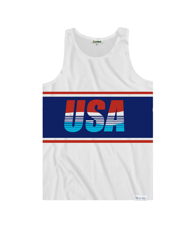Men's Retro Patriotic Tank