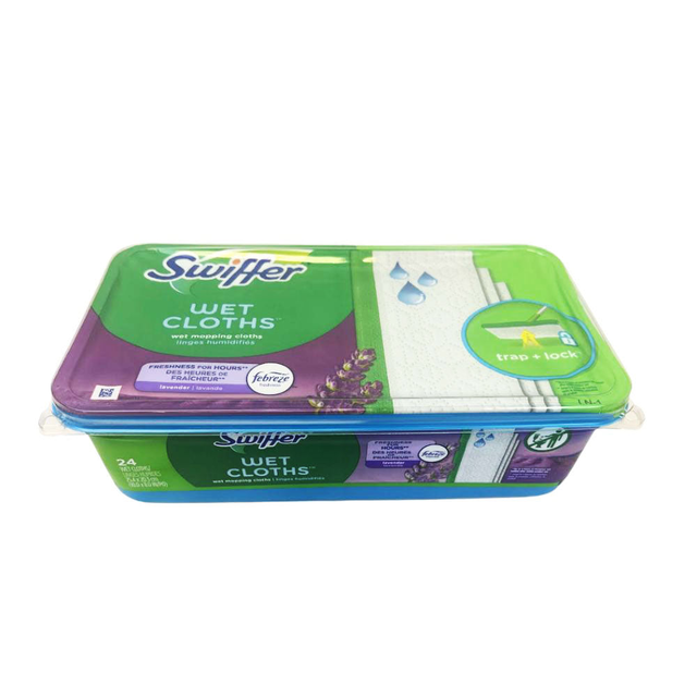 Swiffer Wet Mopping Cloths Lavender