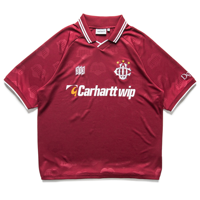 Carhartt WIP Hartt's Football Shirt - Mulberry