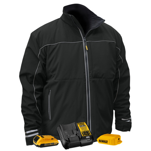 Dewalt 20V MAX Li-Ion G2 Soft Shell Heated Work Jacket Kit - Small - DCHJ072D1-S